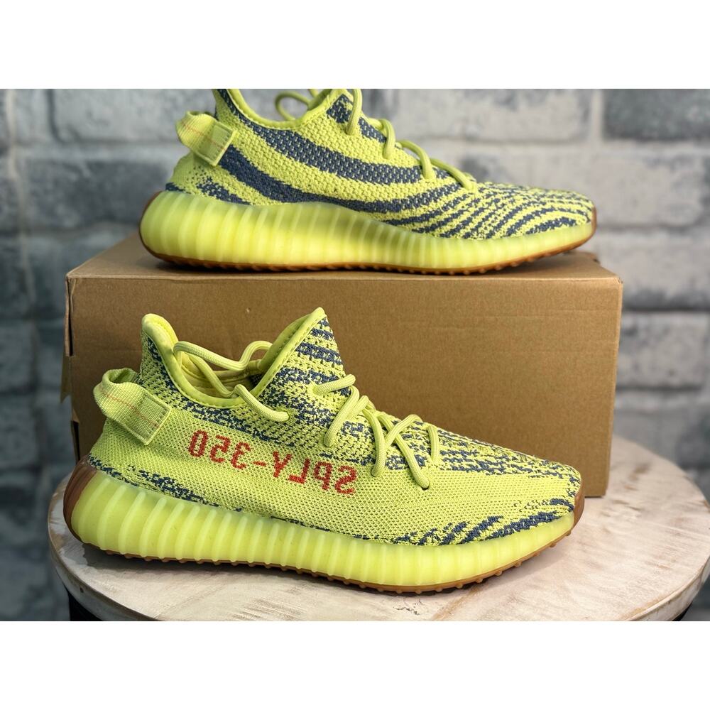 Adidas Yeezy Boost 350 V2 Semi Frozen Yellow Size 7
